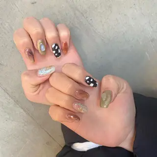 ネイル AOI✩⡱ y2kネイルのネイルデザイン