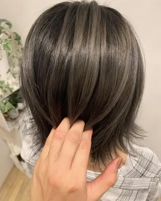 ショート カラー VEGA天神 ブリーチのヘアスタイル