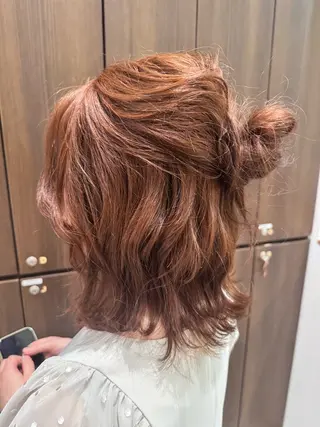 ミディアム ヘアアレンジ 🌻井上 マリー🌻のヘアスタイル