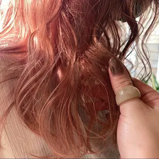 ロング カラー あべ ゆうかのヘアスタイル