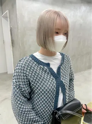 ミディアム カラー yurika☁️ 似合わせ｜レイヤーのヘアスタイル