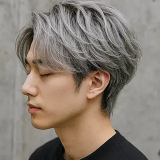 メンズ 【メンズパーマ】 SiLO  三宅のヘアスタイル