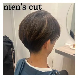 メンズ 🌱ボブ／艶髪／ 縮毛矯正🌱茉奈のヘアスタイル