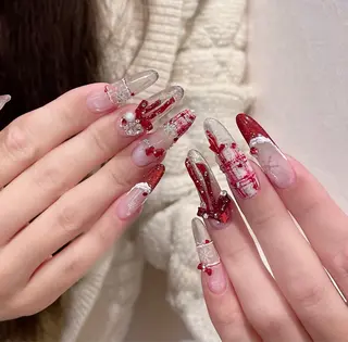 ネイル 長さだし専門 ありさのネイルデザイン