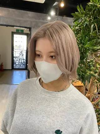 ミディアム 【.ico】心斎橋 飛田ゆうきのヘアスタイル