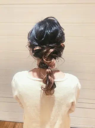 ヘアアレンジ ヘアセット ✴︎Mai✴︎銀座のヘアスタイル