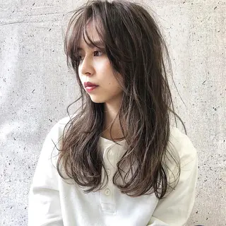 ロング カラー GrandStory SHIBUYA所属・卒業式お呼ばれ🕊️ ヘアセット✴︎ミキのヘアスタイル