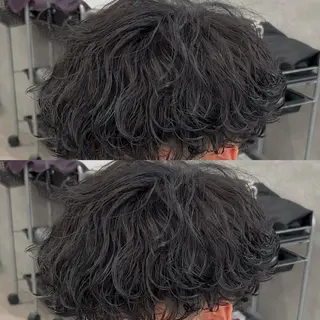 パーマ メンズ 渋谷サーフカール アメカジ美容師のヘアスタイル