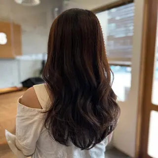 ロング 後藤 千絵のヘアスタイル