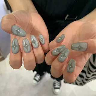 ネイル ゆびノさき茨木店 ニュアンス/アートのネイルデザイン