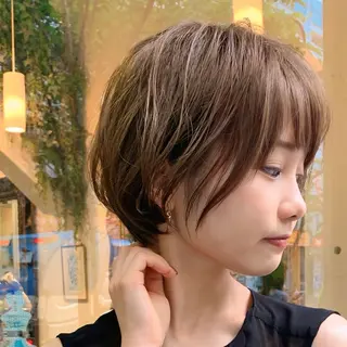 ショート パーマ rare hair(ラールヘア)所属・ショート/ボブ【二子 玉川】原田憲太のヘアスタイル