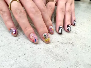 ネイル 💙0203 munimusanのネイルデザイン