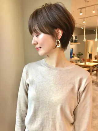 ショート 🌈銀座、ボブ ショート🌈にっしーのヘアスタイル