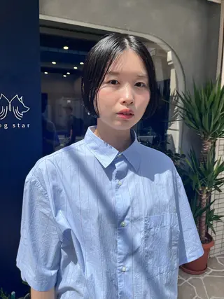 ミディアム dogstar小林諒 レイヤー/パーマのヘアスタイル