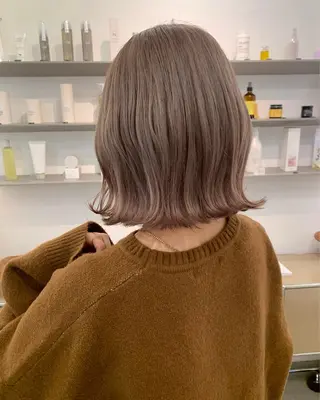 ショート カラー Rosso Hair＆SPA 大橋店所属・yuumi／透明感 カラー♩のヘアスタイル
