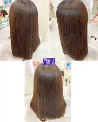 セミロング 🌸美髪の魔法＊ リラジュネス🌸のヘアスタイル