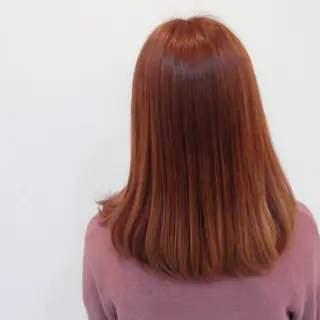 セミロング カラー 横川/髪質改善/ メンズパーマ特化吉良のヘアスタイル