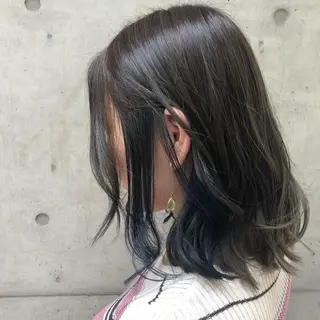 カラー きよはらちさき🍑 柔らかカラー🌱🫧のヘアスタイル