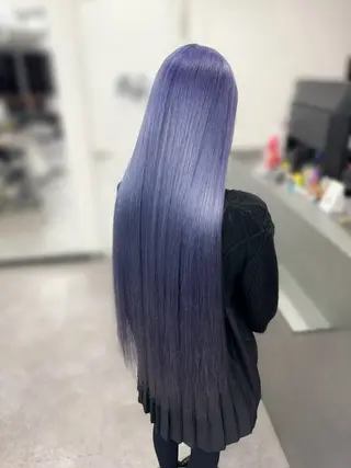 ロング カラー ハイトーンエクステ 🎩カズキ🎩のヘアスタイル