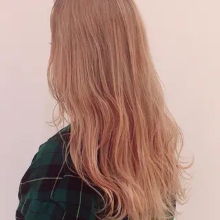 カラー ロング シールエクステ♦️ レイヤー♦️福田晃大のヘアスタイル