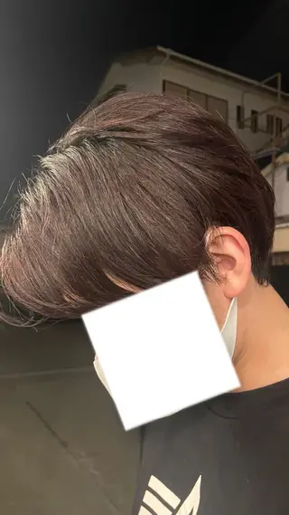 ショート カラー メンズ のどか 노도카のヘアスタイル