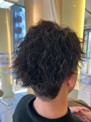 ショート パーマ メンズ リリー /Men's/パーマのヘアスタイル
