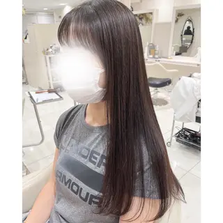 ロング 韓国ヘア 🎀中川綾乃🎀のヘアスタイル