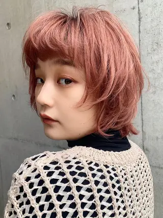 ショート カラー メンズ✨パーマ 大室雄基のヘアスタイル