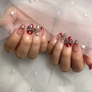 ミディアム 28ネイルㅤㅤㅤㅤ ことはのネイルデザイン