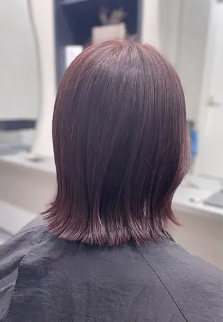 ミディアム カラー nico麻生 加賀谷 すみれのヘアスタイル