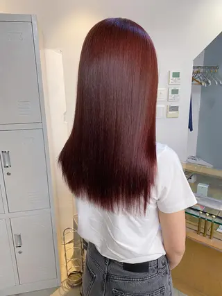 ロング カラー flamme Annaのヘアスタイル