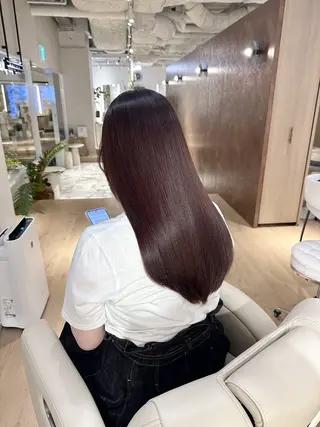 ロング パーマ ウノプリール茶屋町店所属・Hotaru/梅田 /茶屋町のヘアスタイル