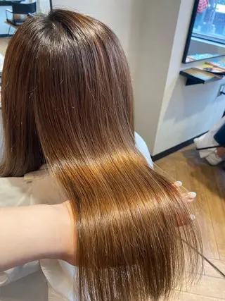 ロング MIREI /韓国風 /大阪美容室のヘアスタイル