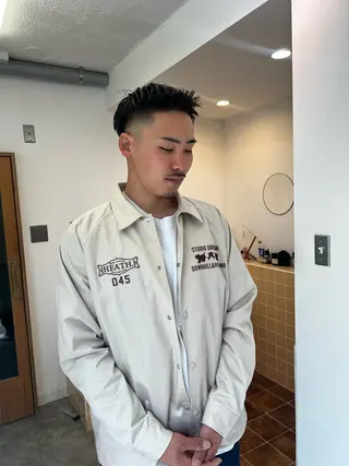 メンズ nishido ハイライト/メンズのヘアスタイル