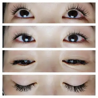 マツエク・マツパ Rouge ・ K  　のマツエク・マツパデザイン