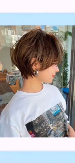 ショート 加藤 覧太のヘアスタイル