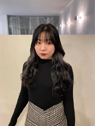 カラー 松室 伶奈 パーマモデル募集中のヘアスタイル