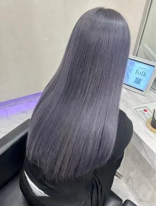 ロング 🥀レイヤー/ブリー チカラー/ゆうか🥀のヘアスタイル