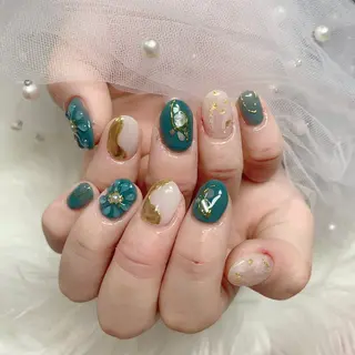 ネイル 💅ネイルハウス🏡 🎀TOMO🎀のネイルデザイン