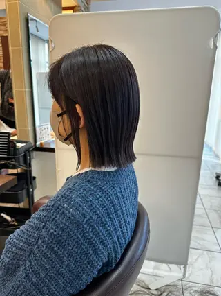 ミディアム ⭐️透け感カラー /齊藤容史⭐️のヘアスタイル