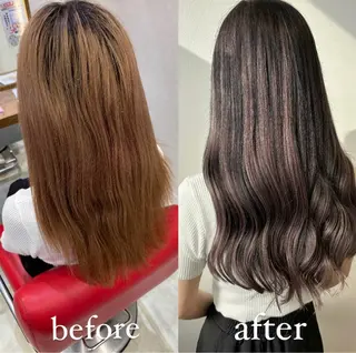 ロング カラー ayumi🌈 インナーカラー🌈のヘアスタイル