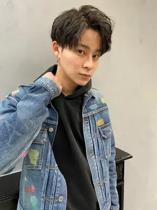 ヘアアレンジ メンズ メンズカット/ レベッカ 髙下 幹大のヘアスタイル