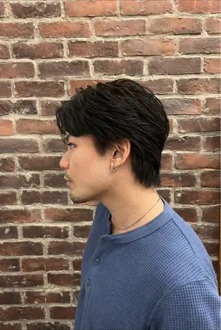 ショート メンズ tomoメンズ特化 /パーマ/カットのヘアスタイル