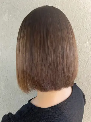 ミディアム ハートボックス　四ツ谷所属・Heart box 仲嶺　瑠輝のヘアスタイル
