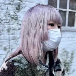 ミディアム カラー SHO 👻原宿 /艶カラーのヘアスタイル