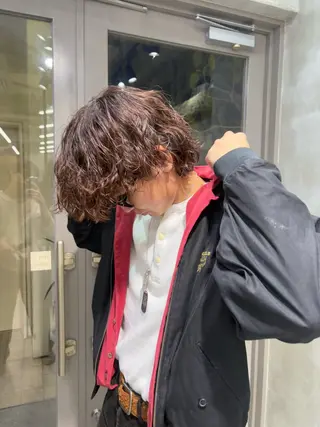 パーマ メンズ the path shogo🌻のヘアスタイル