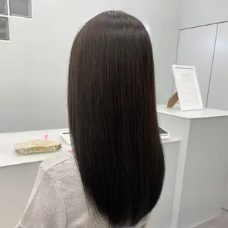 ロング カラー 髪質改善ストレート KENTOのヘアスタイル