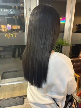 ロング Trip 香椎所属・Yukino/ 透明カラー🫧のヘアスタイル