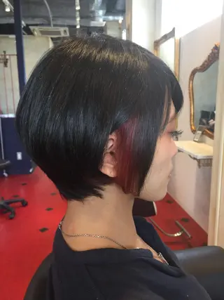 ショート カラー IROHA所属・髪質改善縮毛矯正なら ✨伊藤佳祐✨のヘアスタイル