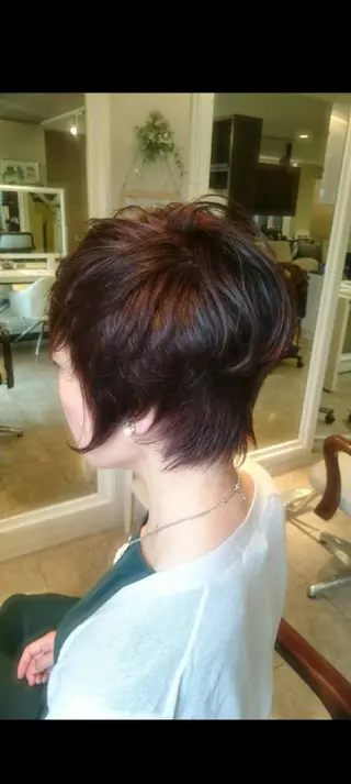 ショート CREATION所属・Artist 和田 エスケのヘアスタイル